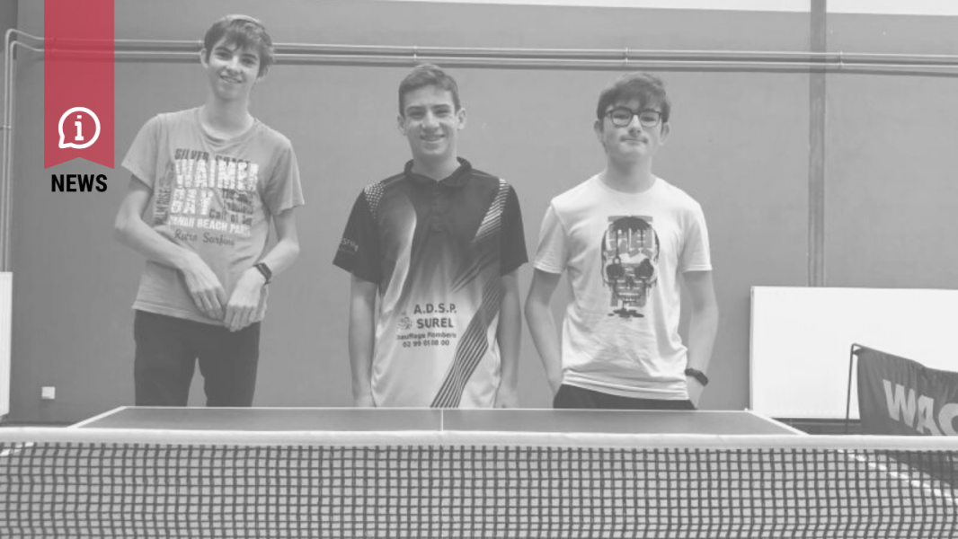 🏓 2022 - Reprise du championnat jeunes