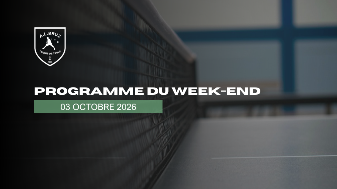 Champ. Jeunes | Programme | Ph.1 - J1