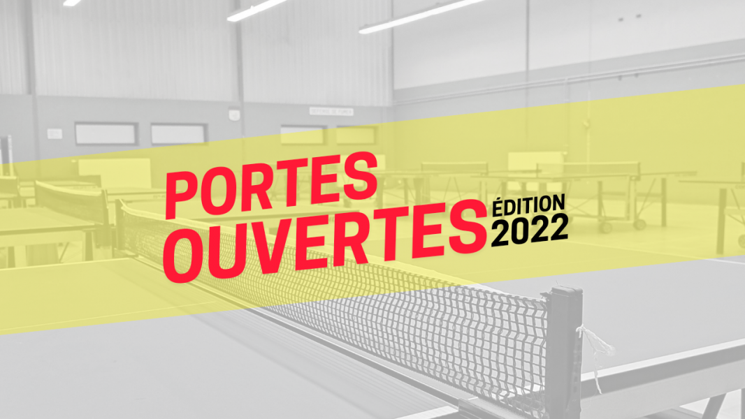 Portes Ouvertes - Édition 2022 !