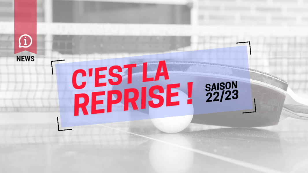 Reprise des entraînements dirigés !