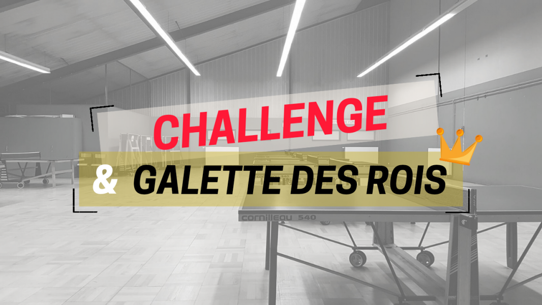 Galette des Rois ... et Challenge de la Galette !