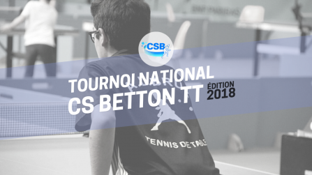 Tournoi de Betton - Édition 2018